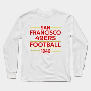 San Francisco Football Classic Long Sleeve T-Shirt